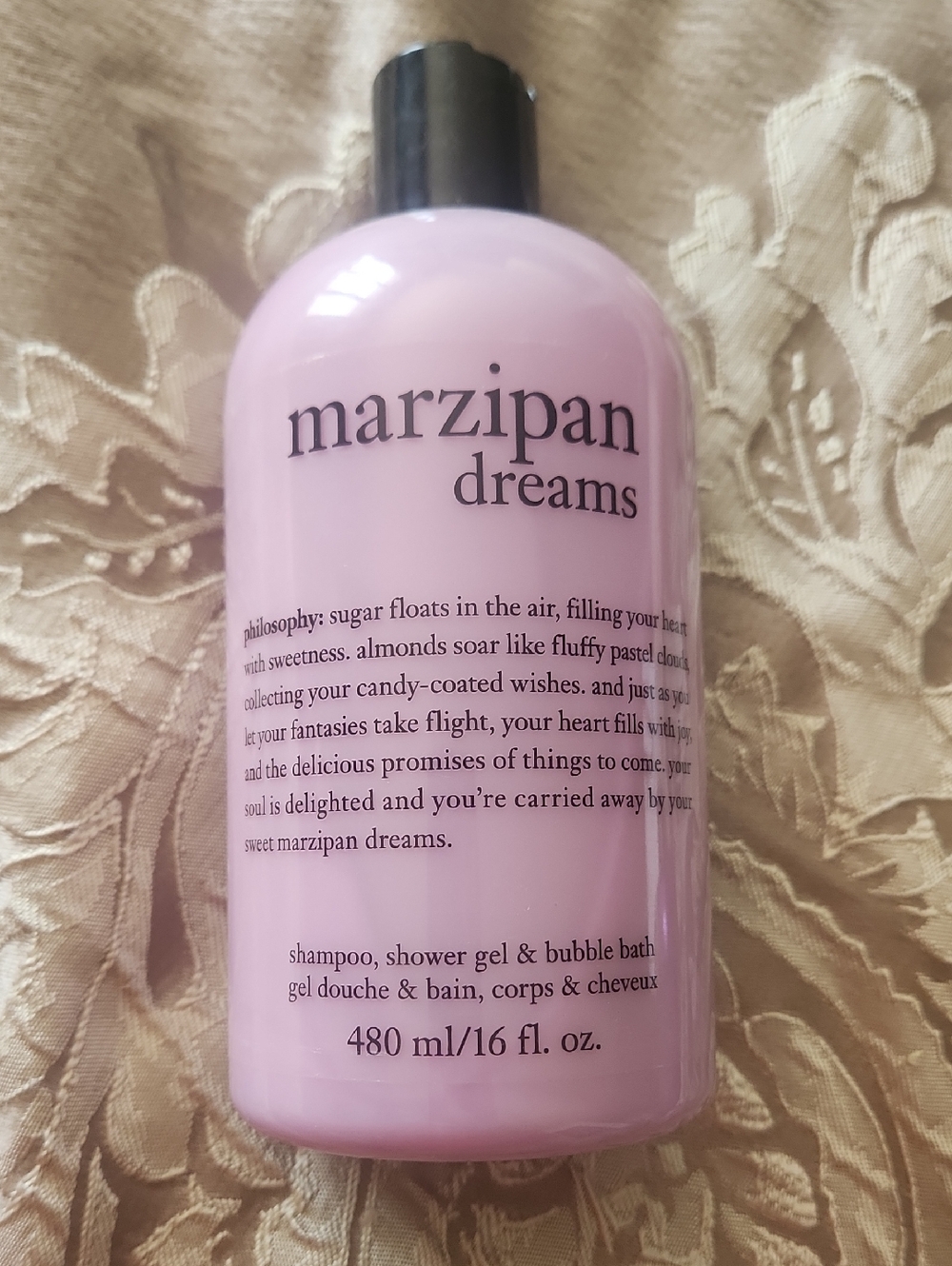 "NEW FACTORY SEALED"!!!Philosophy Marzipan Dreams 3-IN-1 Shampoo & Shower Gel